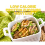 Low Calorie Protein Zucchini Fritters