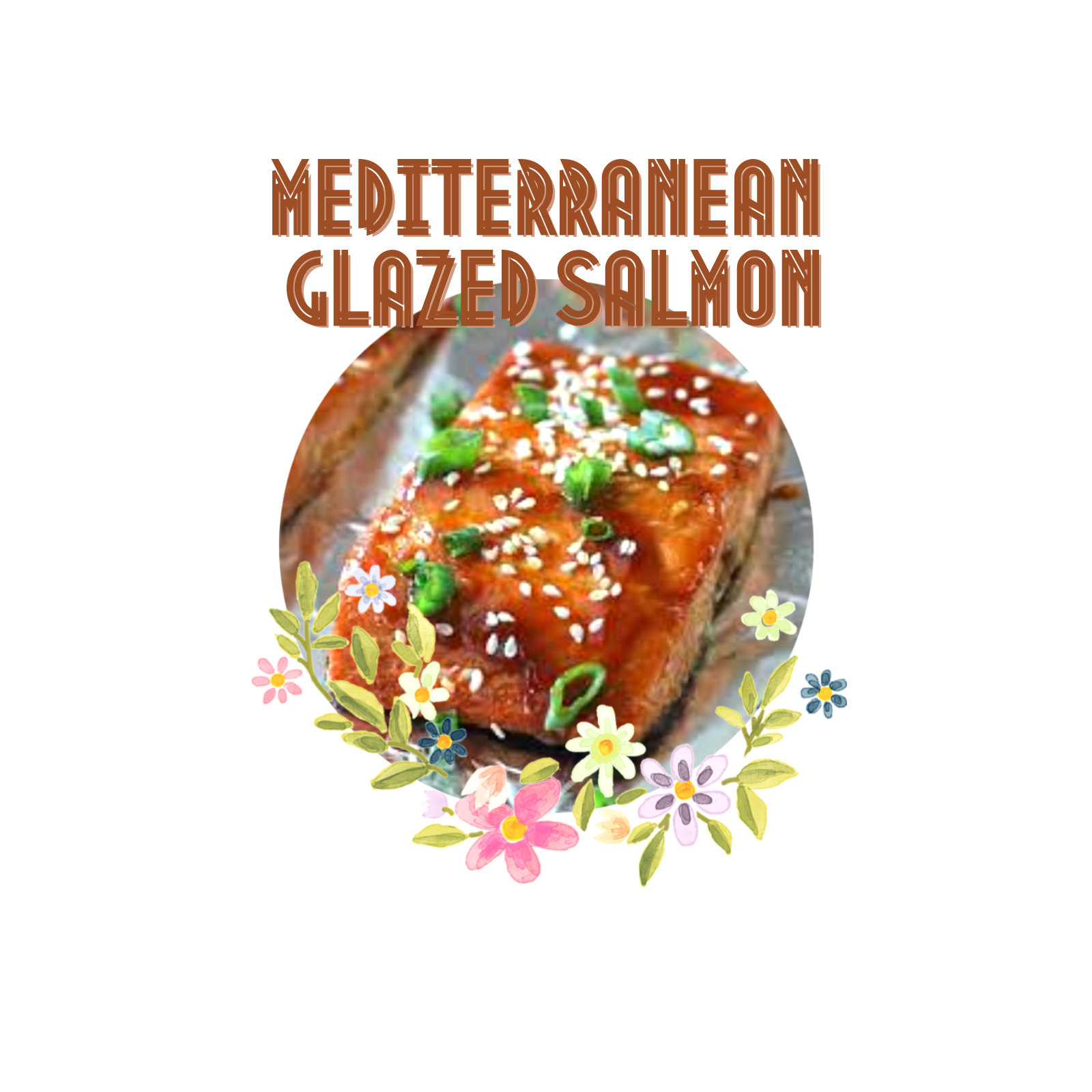 High Protein Low Carb Salmon With Mediterranean Glaze