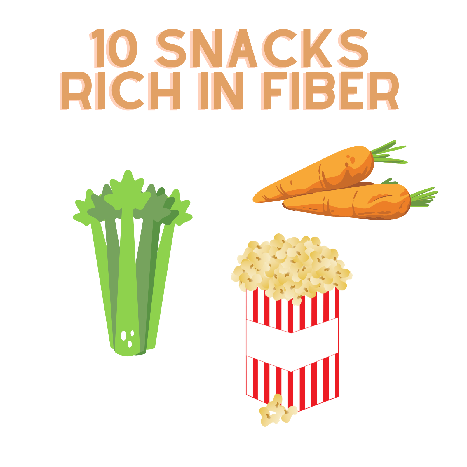 10 Snacks Rich In Fiber