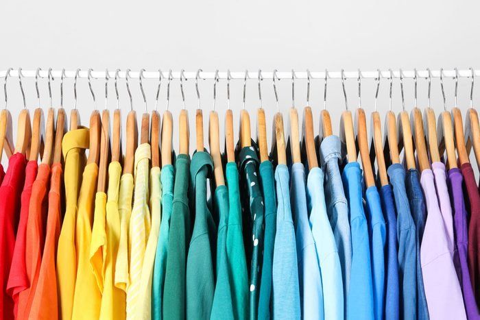 color-coded closet - How to Color-Code Your Closet to Keep Clothing Organized