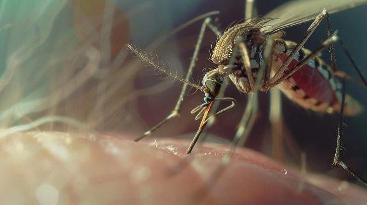 close up mosquito on skin - Free Mosquito Close-up View Image - Insect, Macro, Skin | Download ...