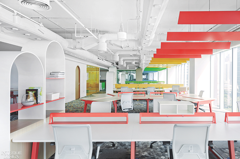 interior design psychology - Roar's Pallavi Dean Uses Color Psychology to Define Work Spaces at ...