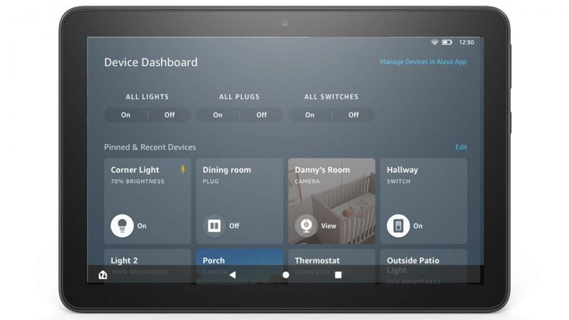 Smart home dashboard on tablet - Amazon Fire Tablets gain new Smart Home Dashboard | AFTVnews
