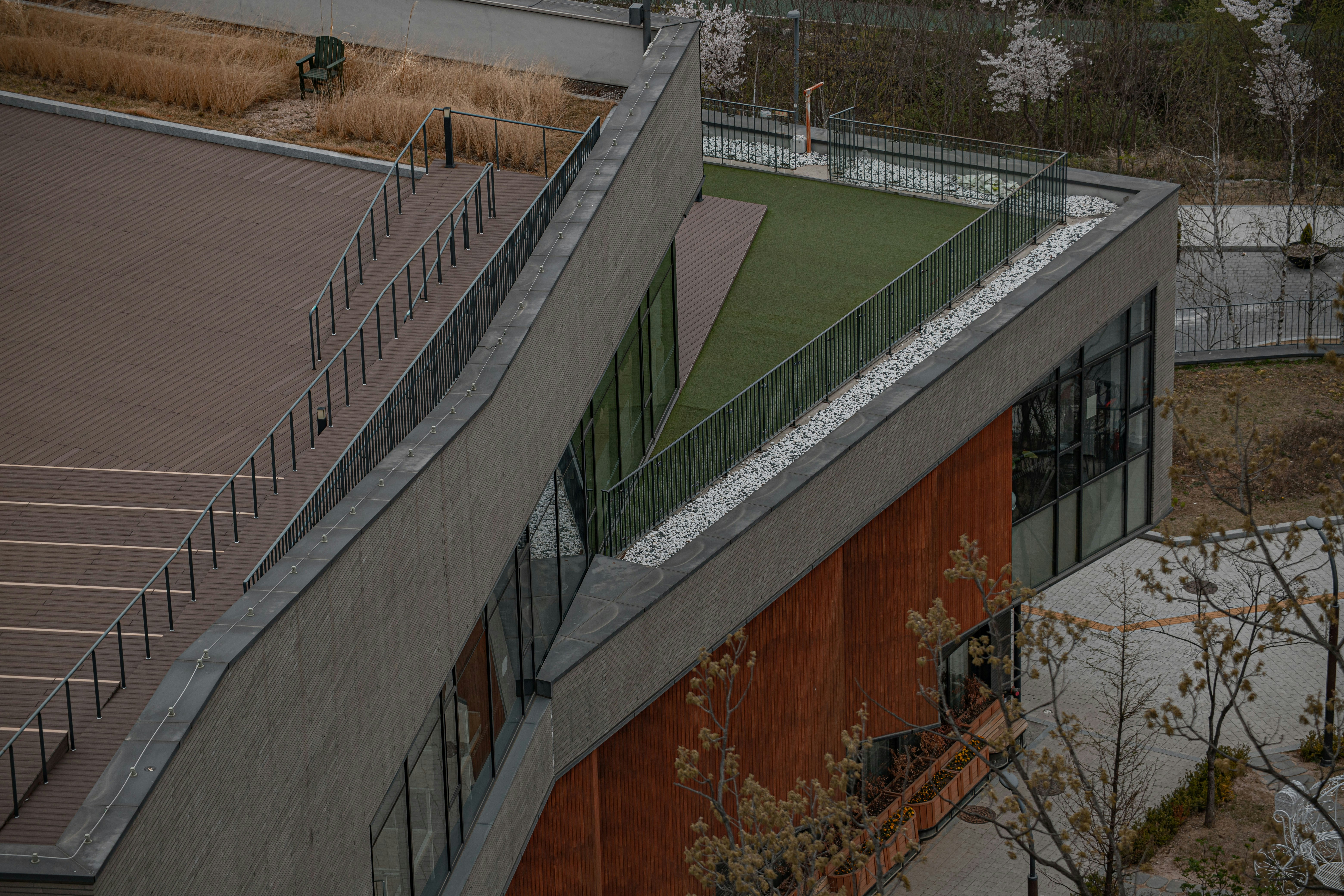 Keywords:
Green roof on modern building - a roof of a building