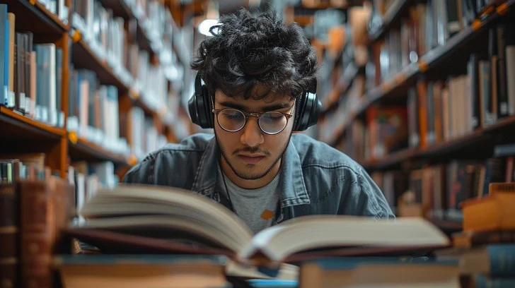 focused reading - Free Focused reading session Image | Download at StockCake