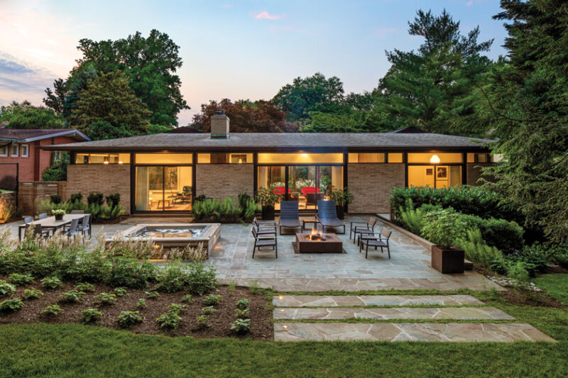 modern home renovation - Sentimental Scenery: A Maryland Home Renovation Inside and Out ...