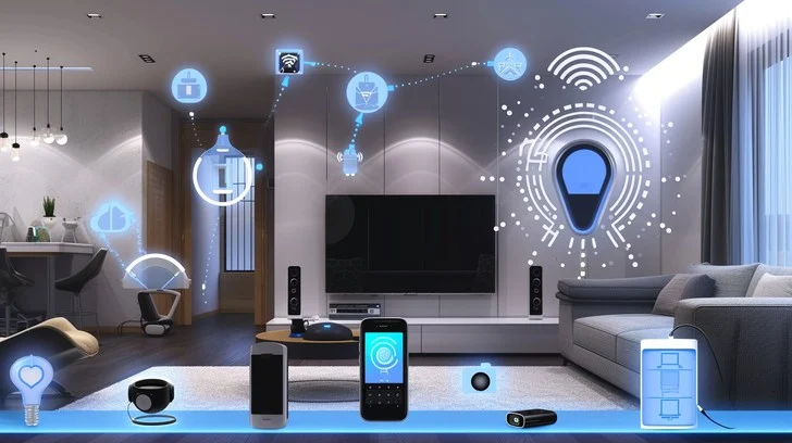 modern living room interior technology - Free Smart Home Interior Image - Smart Home, Technology, Modern ...