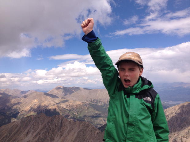 exhausted parent hiking with kids - A Guide to Hiking Colorado's Fourteeners with Kids - 5280